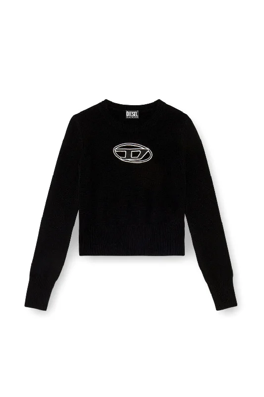 M-Areesa Jumper with embroidered cut-out logo