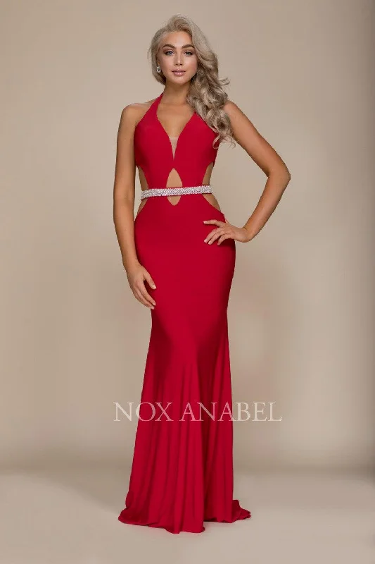 Long Sexy Cutout Prom Dress Evening Gown