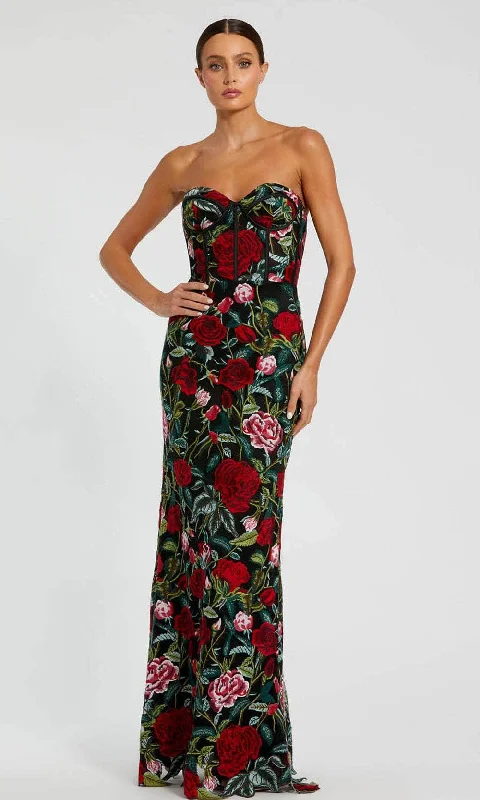 Mac Duggal 20757 - Floral Sheath Evening Dress