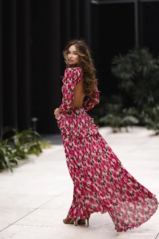 Runway Floral Dress